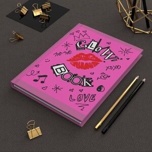 GLOW BOOK PINK journal Diary notebook Pink! Not Burn Book